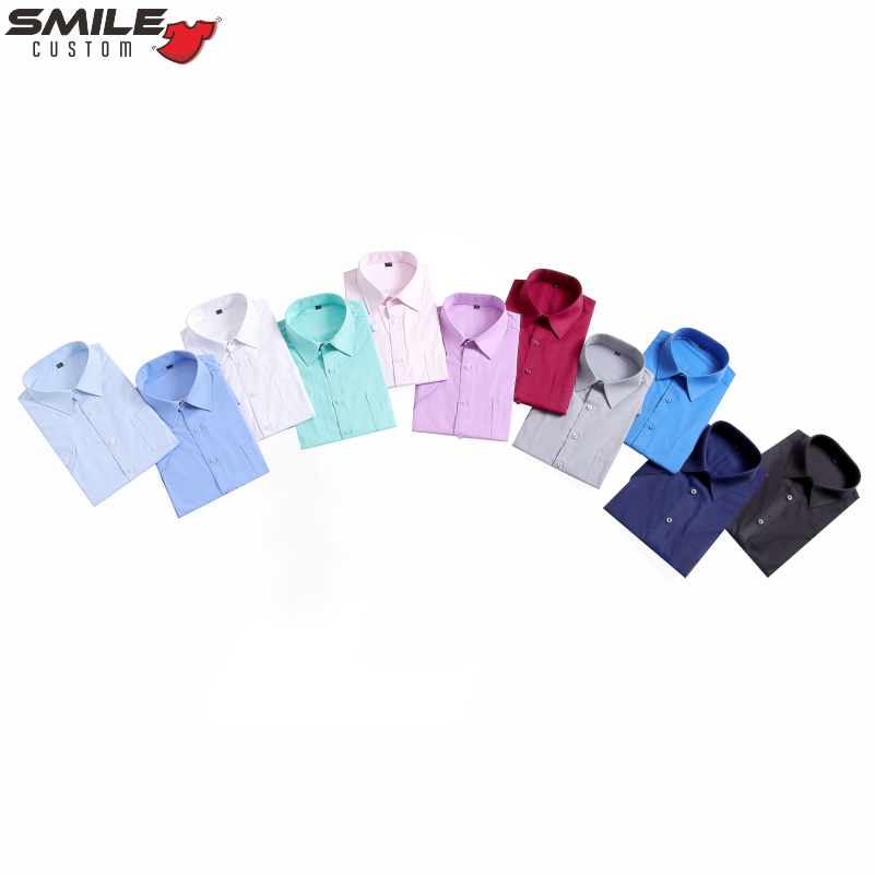 Camisa Masculina de Manga Curt - Embroidery Design Logo avaliação e preço