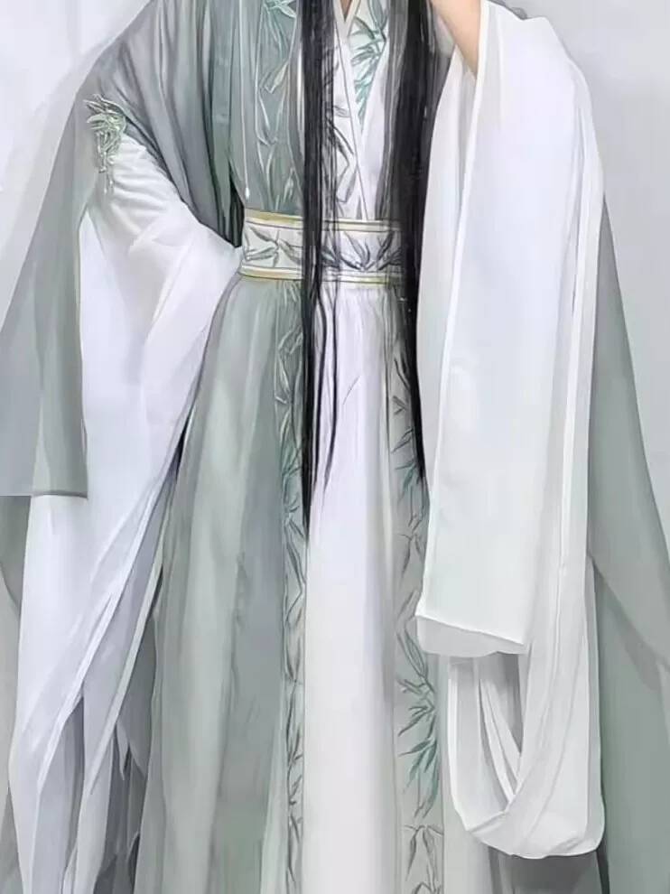 Novo Hanfu Feminino Wei Jinfen - Embroidery Cotton Shirt avaliação e preço