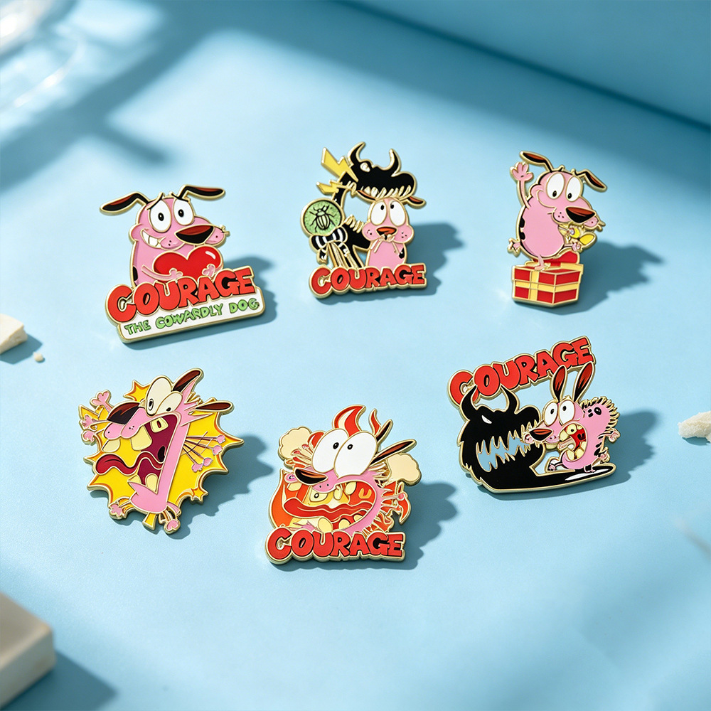 6 Peças de Pins de Esmalte de  - Embroidery Reddit avaliação e preço