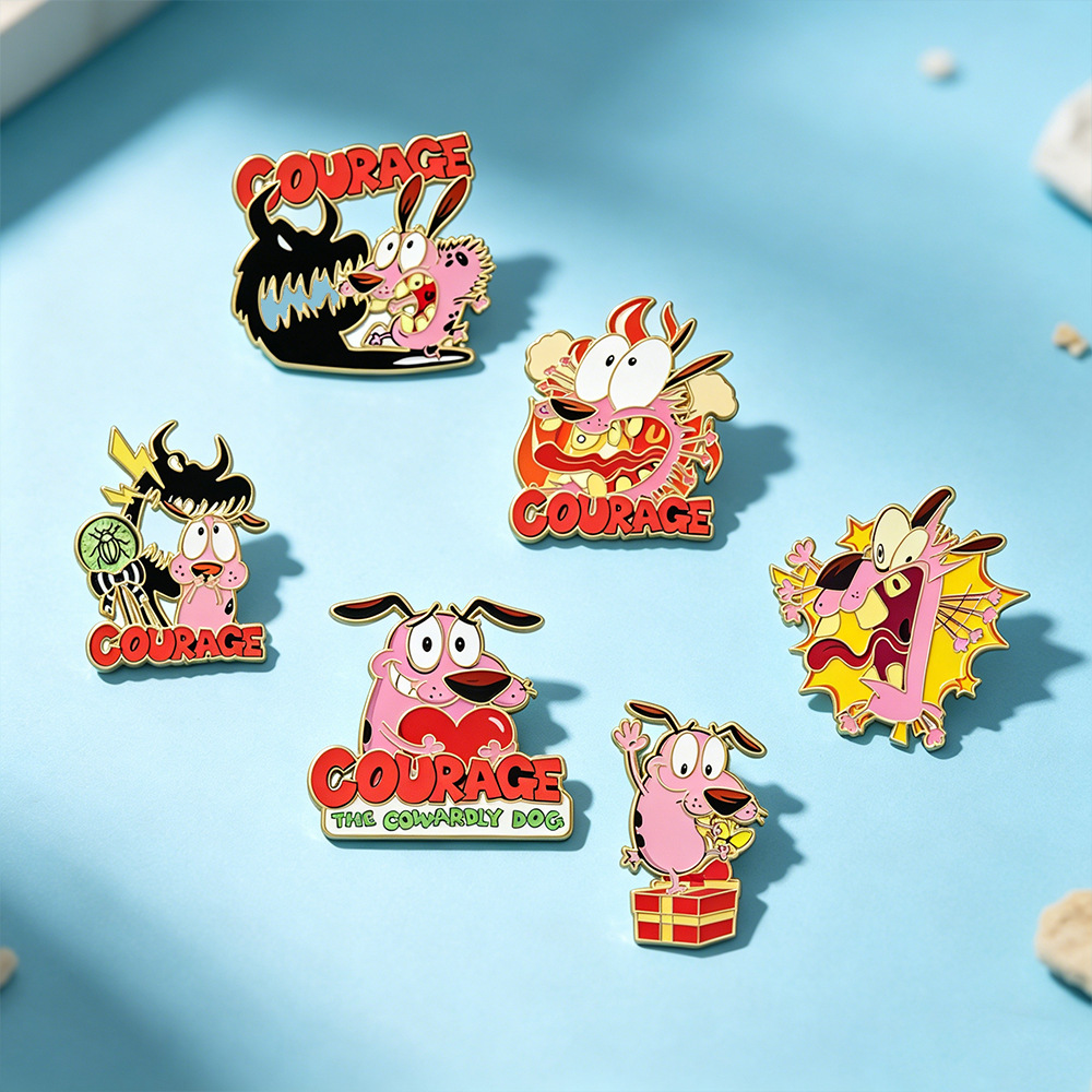 6 Peças de Pins de Esmalte de  - Embroidery Reddit avaliação e preço
