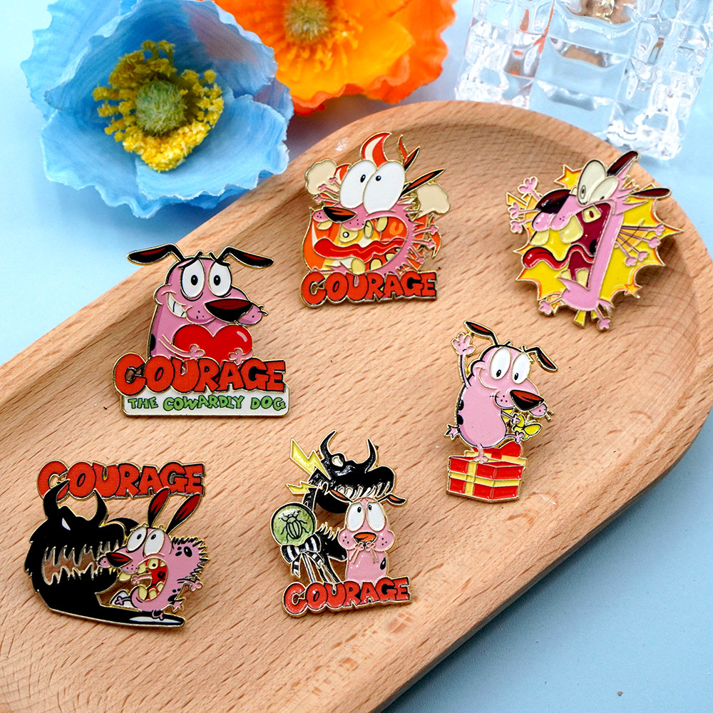 6 Peças de Pins de Esmalte de  - Embroidery Reddit avaliação e preço