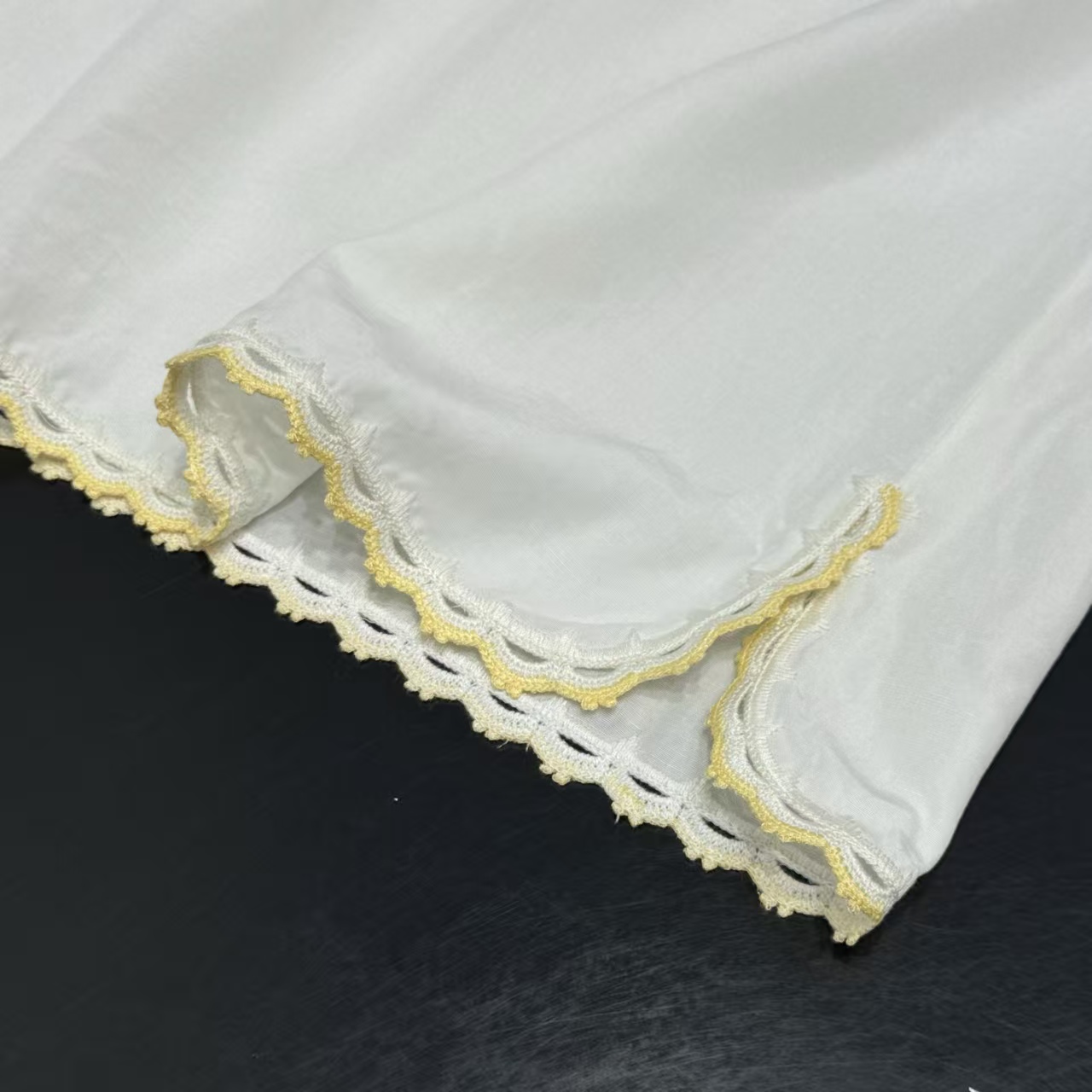 Vestido feminino solto sem man - Embroidery Yellow Dress avaliação e preço